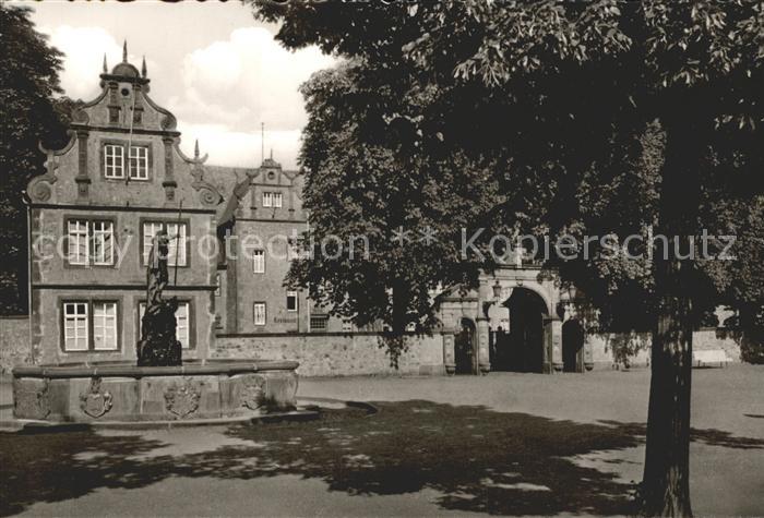 Friedberg Hessen Sankt Georgs- Brunnen Burg