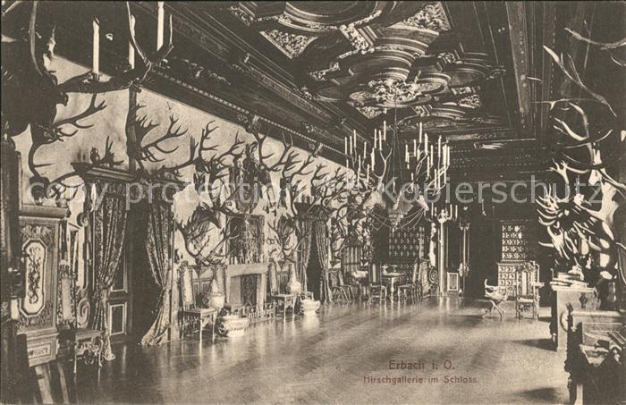 Erbach Odenwald Hirschgallerie Schloss