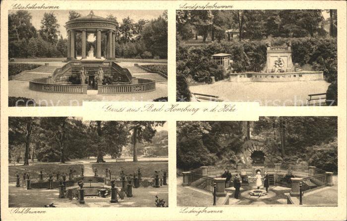 Bad Homburg Schlossbrunnen Elisabethenbrunnen