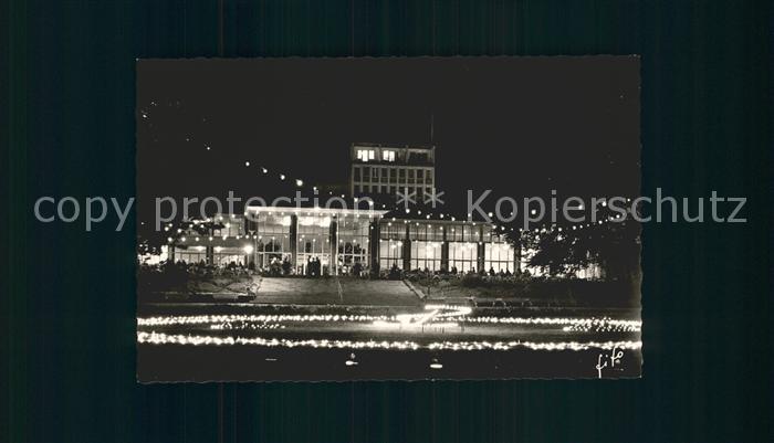 Bad Homburg Kurhausterrasse bei Nacht