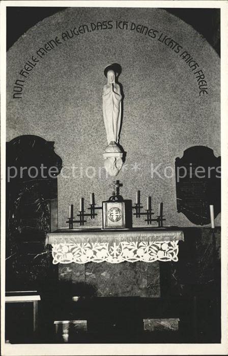 Oberreifenberg Inneres der Sankt Gertrudis Kapelle