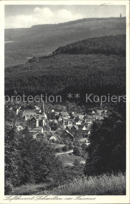 Schmitten Taunus Blick auf den Feldberg