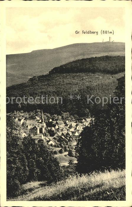 Schmitten Taunus Blick vom Leistenbachtal