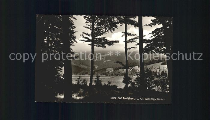 Altweilnau Blick auf Treisberg und Altweilnau