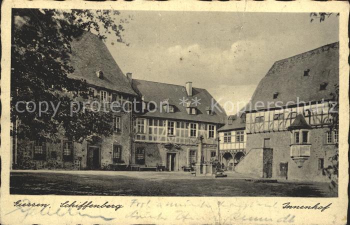 Giessen Lahn Schiffenberg Innenhof