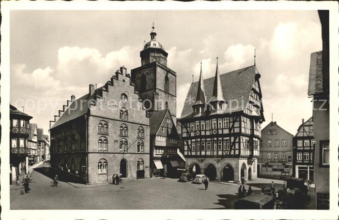 Alsfeld Marktplatz Rathaus