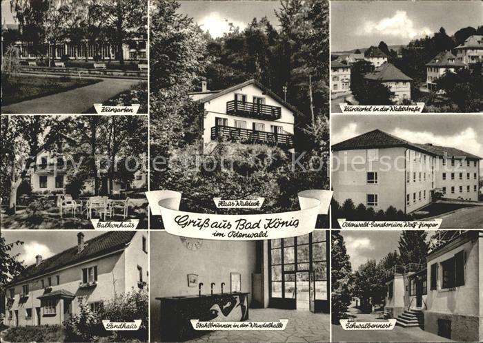 Bad Koenig Odenwald Landhaus Kurgarten Schwalbennest