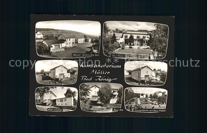 Bad Koenig Odenwald Kursanatorium Mueller