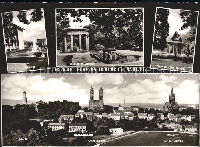 Bad Homburg Marien- Kirche Elisabethenbrunnen Kurhaus