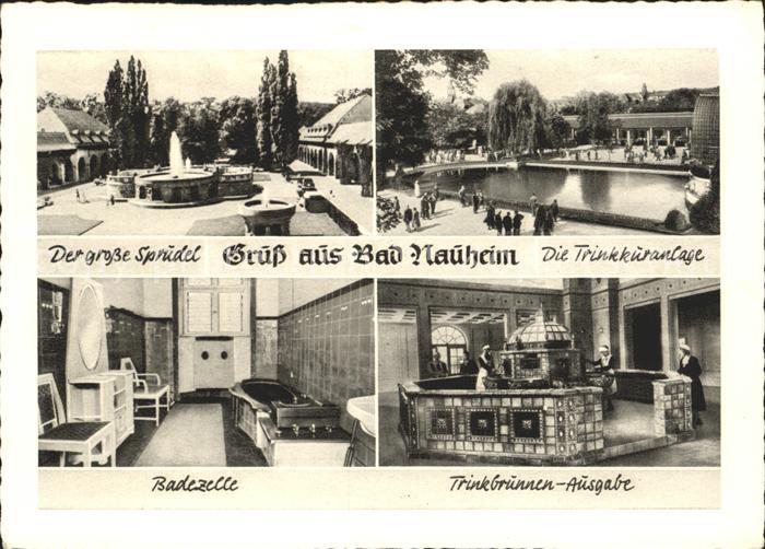 Bad Nauheim Trinkkuranlage Trinkbrunnen- Ausgabe