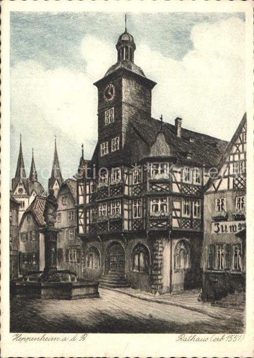 Heppenheim Bergstrasse Rathaus NZ3