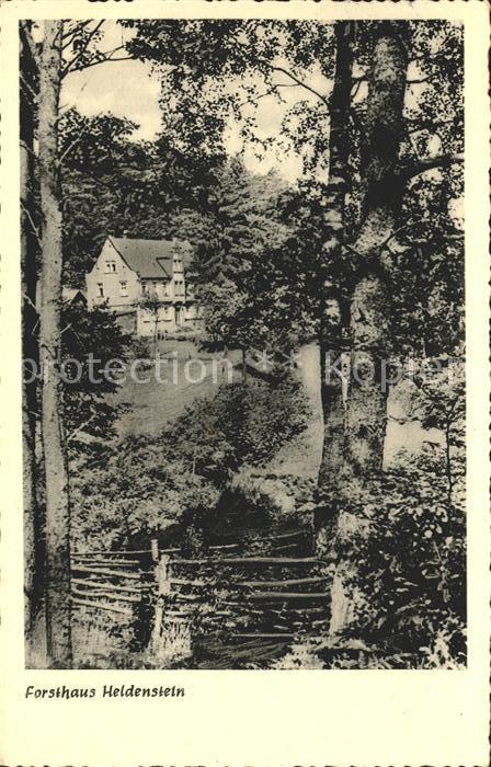 Edenkoben Forsthaus Heldenstein Pfaelzer Wald