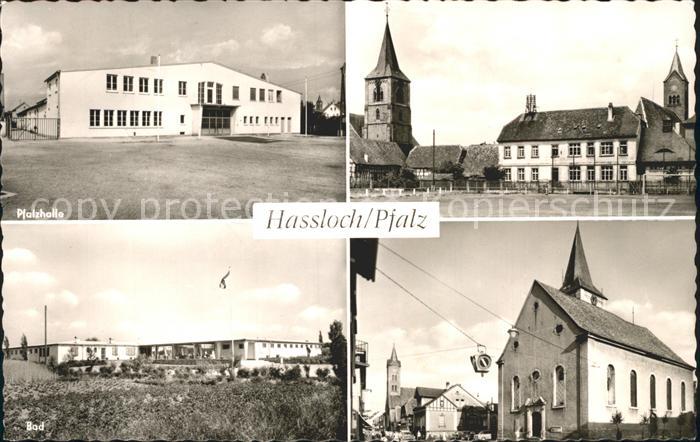 Hassloch Pfalz Pfalzhalle Kirchen Bad