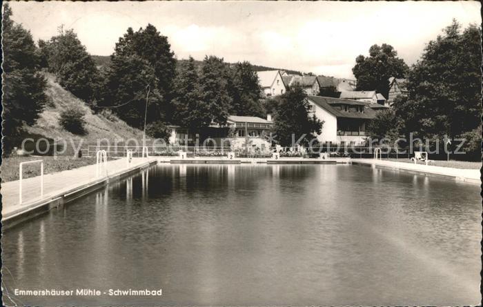 Emmershausen Emmershaeuser Muehle Schwimmbad