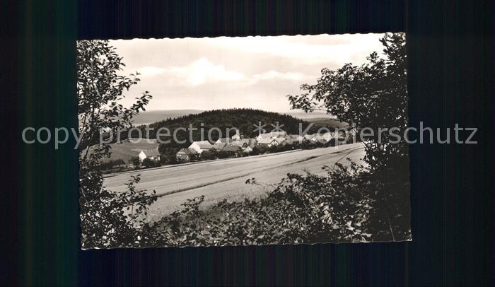 Treisberg Ortsblick Pension Taunushoehe