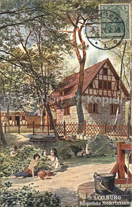 Saalburg Taunus Buergerliche Niederlassung