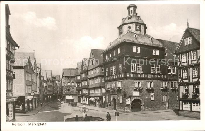 Herborn Hessen Marktplatz