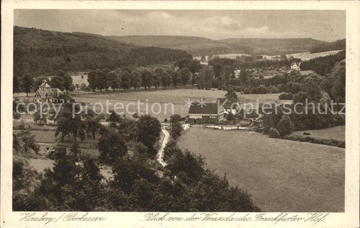 Homberg Ohm Blick vom Frankfurter Hof