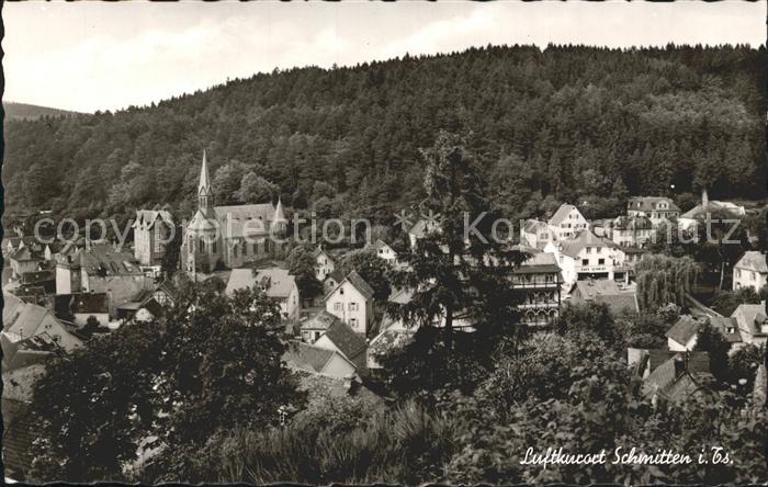 Schmitten Taunus Cafe Schmidt Ortsansicht