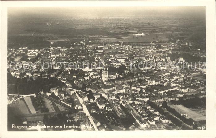 Landau Pfalz Fliegeraufnahme