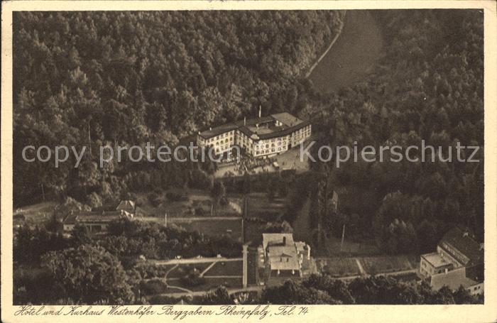 Bergzabern Bad Hotel und Kurhaus Westenhoefer Fliegeraufnahme