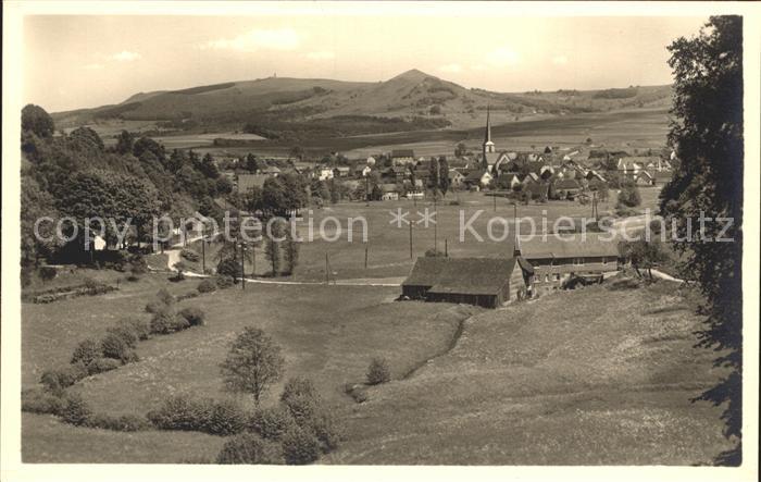 Poppenhausen Wasserkuppe mit Pferdskopf