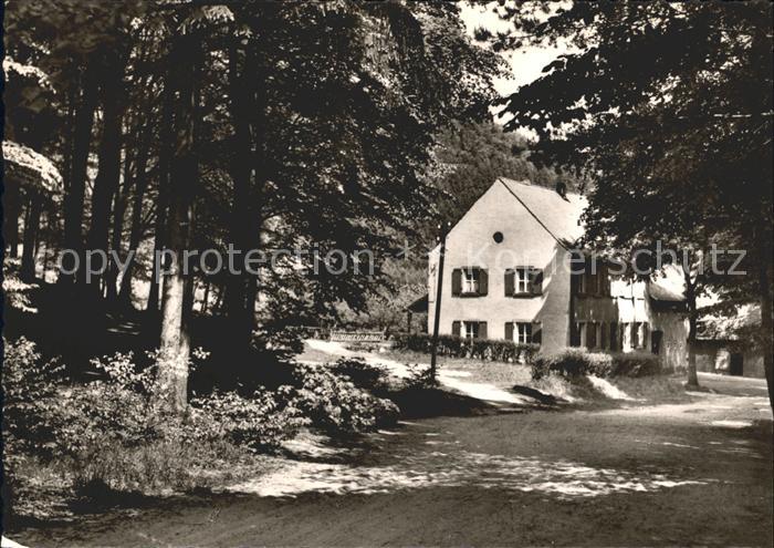 Seebachtal Forsthaus Silbertal im Pfaelzer Wald