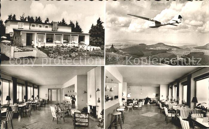 Wasserkuppe Rhoen Gasthof Peterchens Mondfahrt Gastraeume Segelflieger