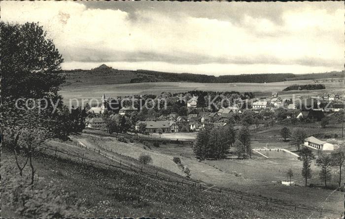 Gersfeld Rhoen mit Bad und Wachtkueppel