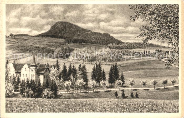 Milseburg Rhoen Kuenstlerkarte