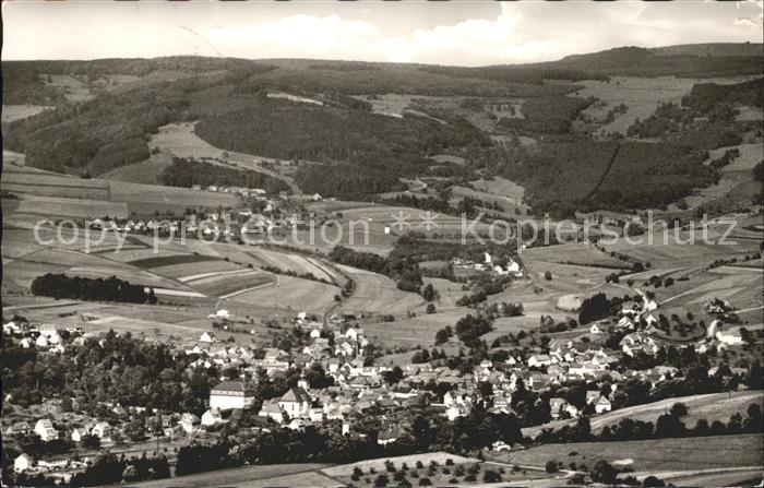 Gersfeld Rhoen Totalansicht Hotel zur Sonne Kneippkurheim