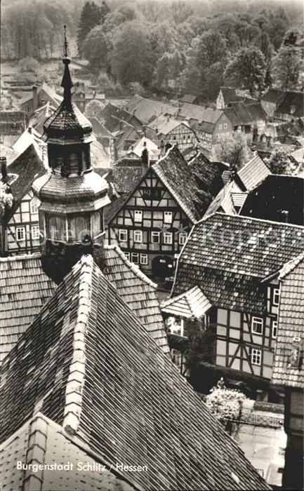 Schlitz Hessen Burgenstadt Blick