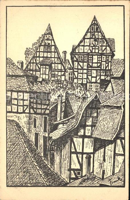 Schlitz Hessen Blick von der alten Post