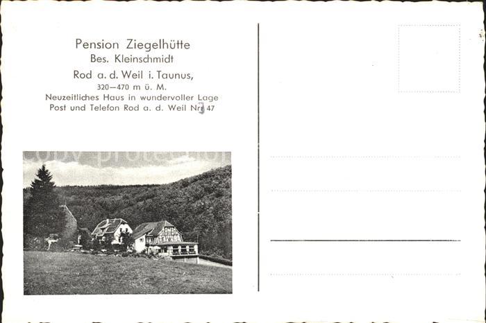 Rod Weil Pension Ziegelhuette