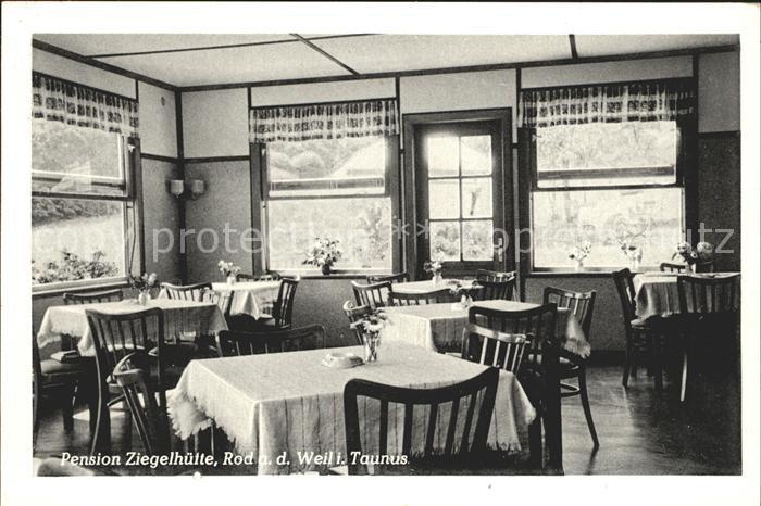 Rod Weil Pension Ziegelhuette Gaststube