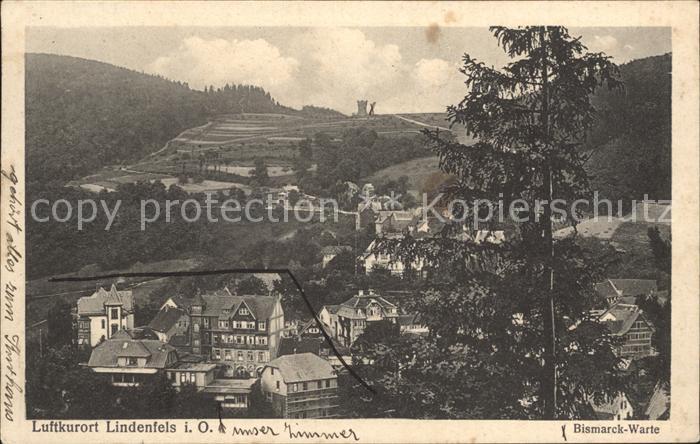 Lindenfels Odenwald Bismarck Warte