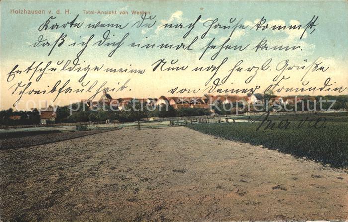 Holzhausen Hoehe Totalansicht