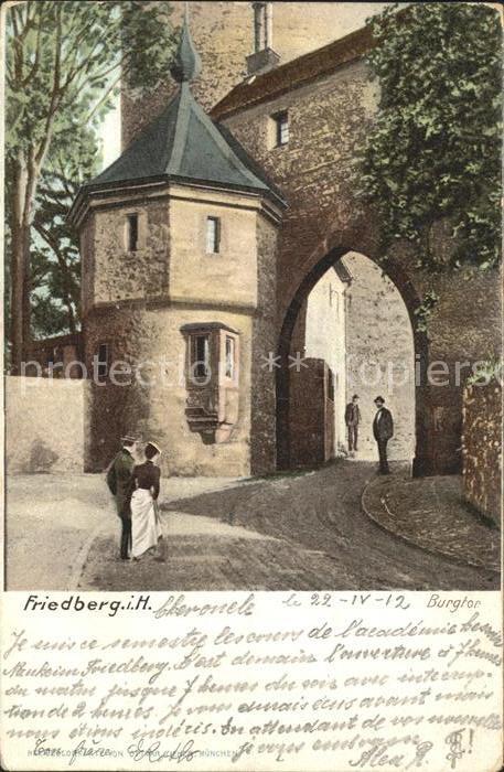 Friedberg Hessen Burgtor