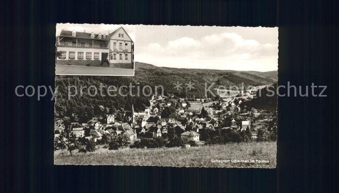 Schmitten Taunus Gesamtansicht Fellingers Hotel zum alten Ochsen