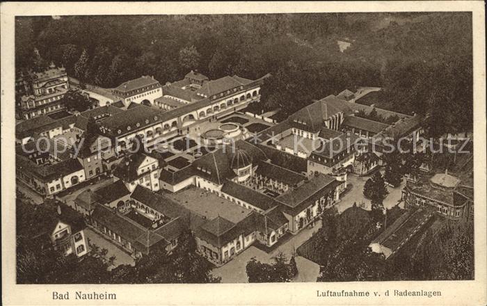Bad Nauheim Badeanlagen Fliegeraufnahme