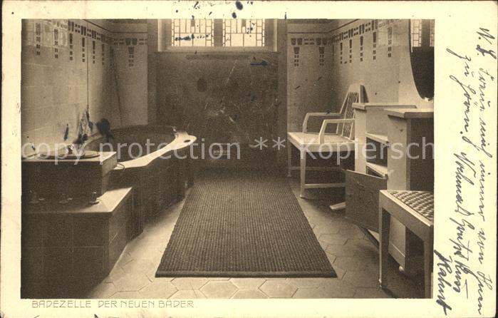 Bad Nauheim Badezellen der neuen Baeder