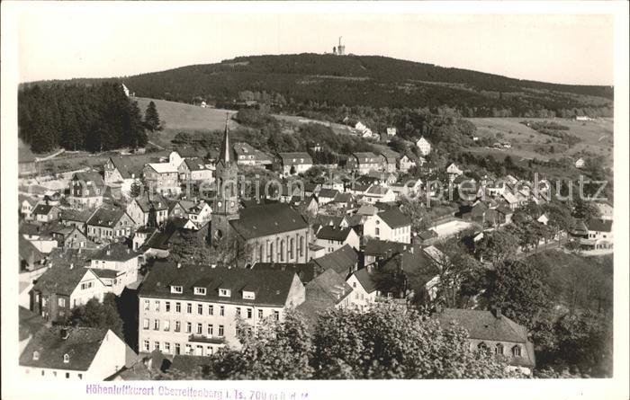 Oberreifenberg Ortsansicht mit Feldberg und Ruine