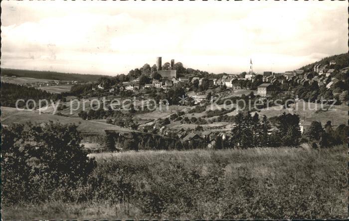 Oberreifenberg Panorama mit Burgruine
