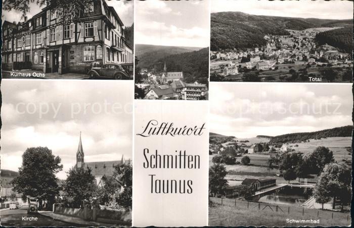Schmitten Taunus Kurhaus Ochs Total Kirche Schwimmbad