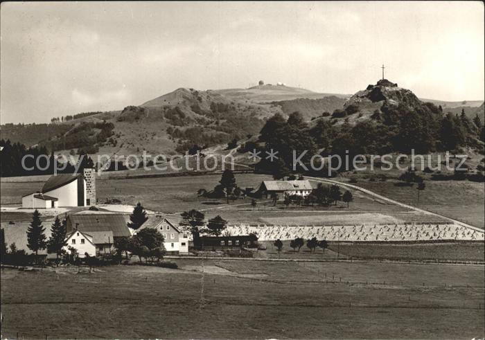 Wachtkueppel Poppenhausen Wasserkuppe mit Pferdskopf