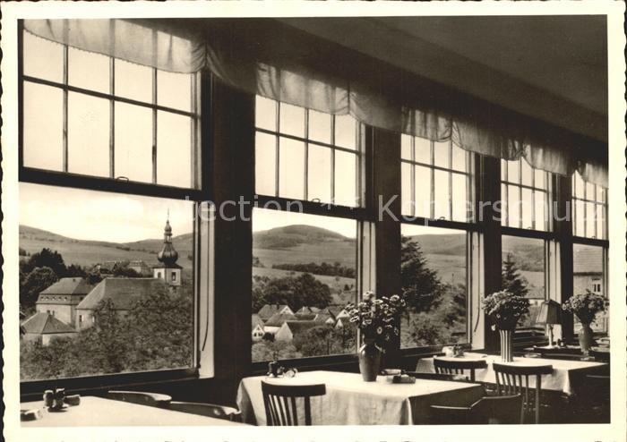 Gersfeld Rhoen Gasthof Pension Goldener Stern Kirche