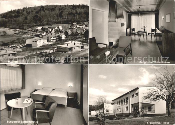 Mauloff Teilansicht Bungalow Wohnen Schlafen Frankfurter Haus