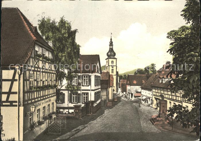 Gersfeld Rhoen Marktplatz Kirche