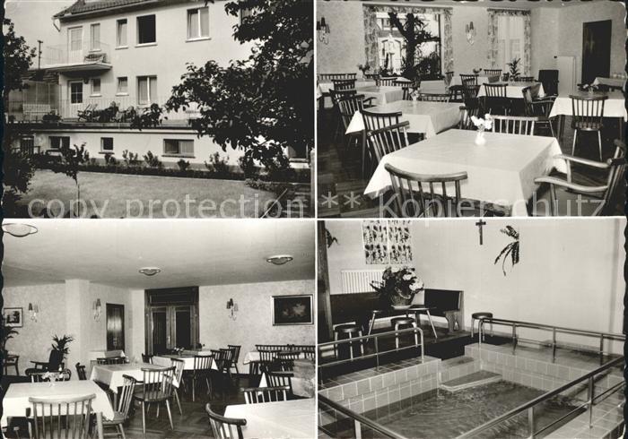 Gersfeld Rhoen Kneippkurheim Ludwigstift Gastraeume Anwendungsbad