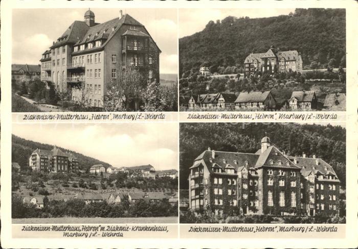 Wehrda Marburg Lahn Diakonissen Mutterhaus Hebron Teilansichten